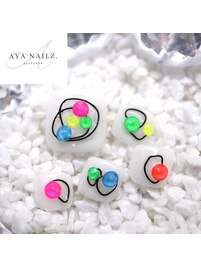 ワイヤークルクルネイル。