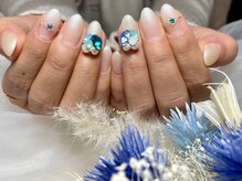 サロンドフォーエイチ(salon de 4H)/今流行のリングネイル♪