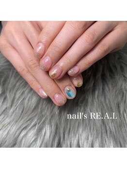 ネイルズリアル 倉敷(nail's RE.A.L)/ニュアンスネイル