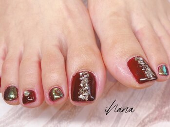 イハナ(ihana)/designフット＊ボルドー