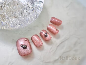 ネイル ドゥ 岡山駅前店(Nail Doux)/サマーツヤベールフットネイル