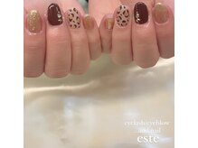 ラミュウ 国立(LA.MIU)/レオパードネイル &nbsp;&nbsp;国立 ネイル