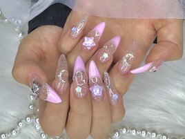 ピンクフレンチオーロラストーン