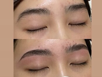 イードットアイブロウサロン(E.eyebrow salon)/メイク前でもこんなに綺麗!!