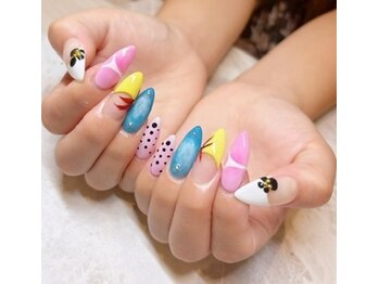 ヒッピー&ガーリーなフルアート