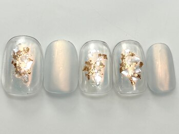 ネイルメゾン 天神店(NAIL MAISON)/マットミラーシェル冬¥4550