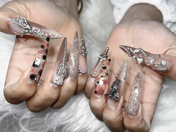 ネイルズバー 渋谷(Nails Bar)/ &nbsp;&nbsp;&nbsp;ゴシックネイル