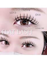 ネイルサロン R/フラットラッシュLDカール