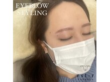 エルモ バイ エストアール 筑紫口店(L'mo by est-r.)/#美眉#アイブロウスタイリング