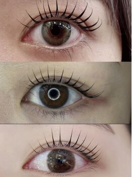 ミィスネイルズ(mies nails.)の写真/自まつげを長く見せるならまつ毛パーマがオススメ!すっぴんでも自然な上向きまつ毛でぱっちり可愛い目元に*