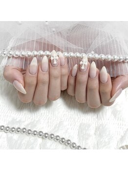 ミニョン(Minyon)/ちゅるん系ワンカラーネイル