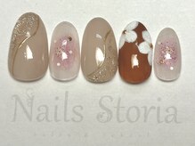 ネイルズ ストーリア(Nails Storia Salon&School)/シンプルデザイン