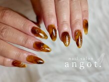 アンガット(angot.)/王道べっ甲ネイル