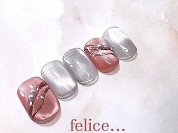 フェリーチェ 川間店(felice)の写真/女性の為の空間作りにこだわった店内は日々の疲れを癒すゆったりとしたラグジュアリーな雰囲気が魅力◎