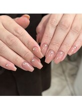 タギネイル(Tagi Nail)/ワンカラーラインストーン