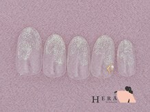 ヘラー 渋谷(HERA)/シンプル　ラメ　クリア