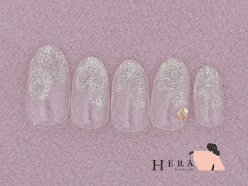 ヘラー 渋谷(HERA)/シンプル　ラメ　クリア