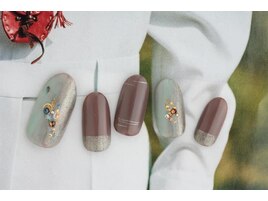 秋のニュアンスネイル