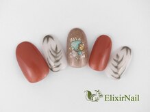 エリクサーネイル 神田(Elixir Nail)/シンプル/クーポン使用