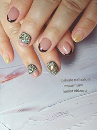 ツイードネイル