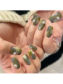 カリス 長岡店(CHARIS)/マーブルネイル