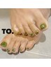 《パラジェル使用/FOOT》定額親指デザイン￥9000