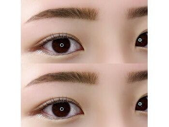 アイモア 金山店(eye mor.)/アーチ眉×丸みデザイン