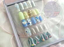 スノーフレーク(Snowflake)/定額デザイン☆選べる50種以上