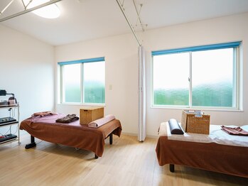 青空堂はりきゅうマッサージ院/院内です