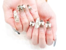 長さだしジェル★リボン