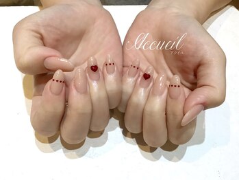 アクイユ 銀座店(ACCUEIL)/ハートネイル