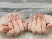 エムプラスネイル 新宿(M+Nail)/長さ出し★ワンカラー