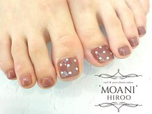 モアニ ヒロオ 渋谷店(MOANI Hiroo)/マオジェルでフットネイル