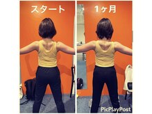 カワル整体 上通り院/パーソナルトレーニングの経過