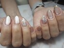 ミラー＆シェルネイル