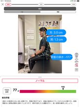 ナオル整体 浅草院(NAORU整体)/AI姿勢診断【座位】