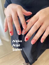 ネコ(Neko)/ちゅるん パーツ盛り　ピンク