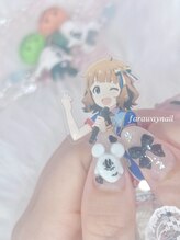 ファラウェイネイル(Faraway nail)/3Dおばけネイル/秋ネイル☆