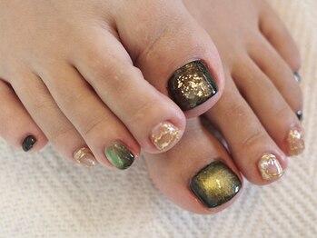 ネイル アトリエ コモード(nail atelier Comodo)/ニュアンスネイル [秋色マグ]