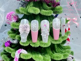 クリスマスネイル