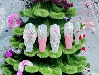 クリスマスネイル