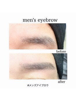 アイラッシュ ネイル バイ キララ(eyelash nail by KIRARA)/メンズアイブロウ