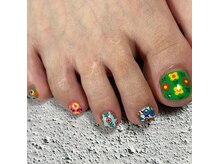 アトリエループ(atelier Loop by shiho)/shiho昭和レトロフットネイル