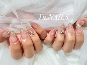 ユーネイルズ 恵比寿(Yu.NAILS.)/フラッシュグラデーション◎オフ