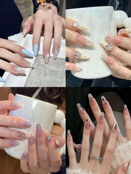 テイミイネイル(Timi Nail)の写真/【当日予約◎】長さ出しに定評あり♪自爪の負担を最小限に抑えながら、ご要望に合わせて長さを調整します◎