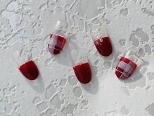 コエル(coel)/ギンガムチェックネイル