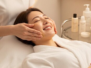 ヨガ アンド リラクゼーション からだの恵み 安城サロンの写真/【速攻小顔】むくみ・たるみ徹底ケア！リンパ・筋膜・表情筋へ多角的アプローチで効果実感◎