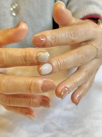 大人のニュアンスネイル！