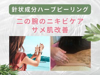 プライベートエステサロン トゥインクル/二の腕のサメ肌集中ケア