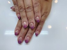 ラメグラデーション